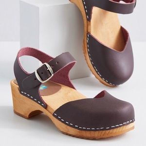 Mia Sofia Wine Anatomisk Swedish Clogs